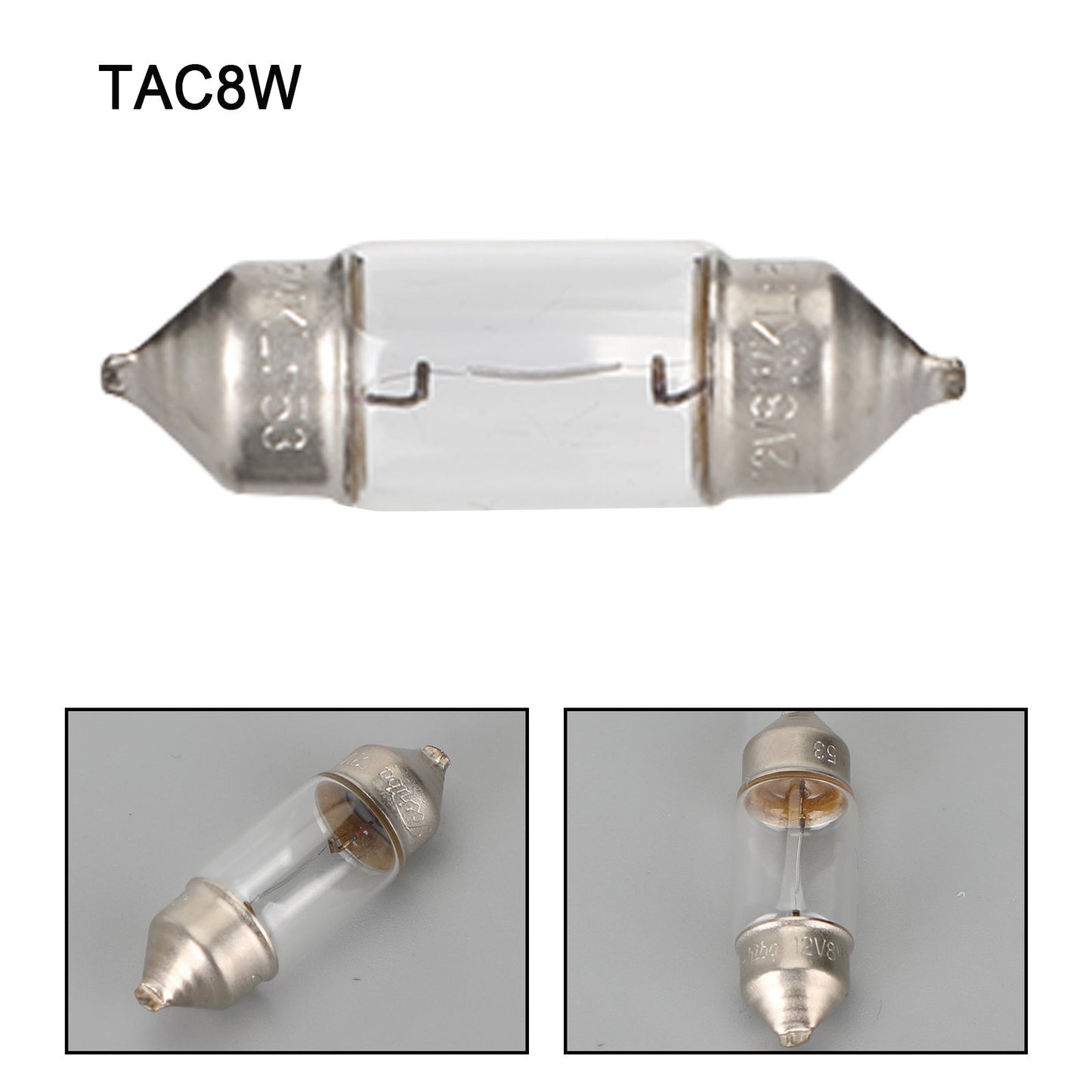 Ampoules auxiliaires pour voiture TOSHIBA TAC8W 31 mm C8W 12 V 8 W