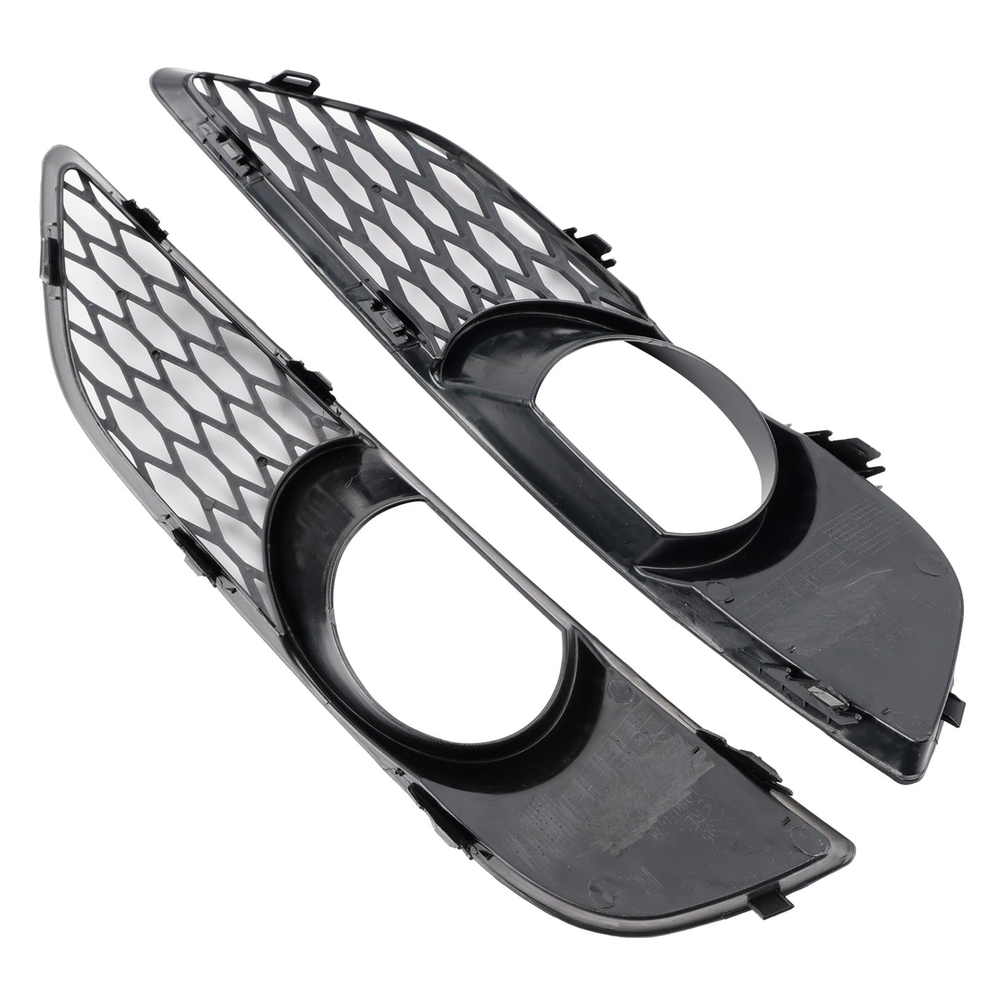 2010-2015 2PCS Front Bumper Fog Light Grill Lamp Cover Fit Audi Q7 Sportback