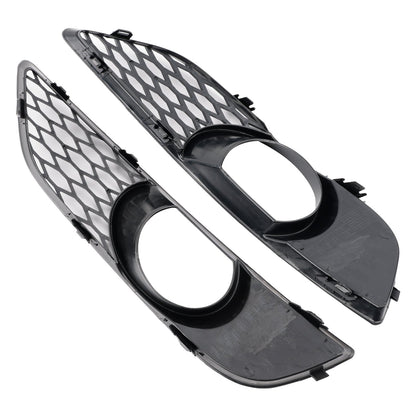 2010-2015 2PCS Front Bumper Fog Light Grill Lamp Cover Fit Audi Q7 Sportback