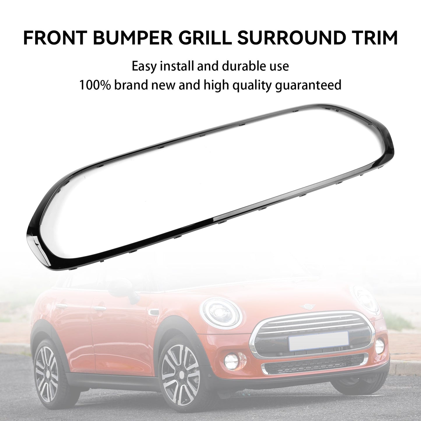 2014-2021 Mini F55 5 Door Hatchback Cooper S, Cooper SD Front Grill Grille Surround 51137449207 Generic