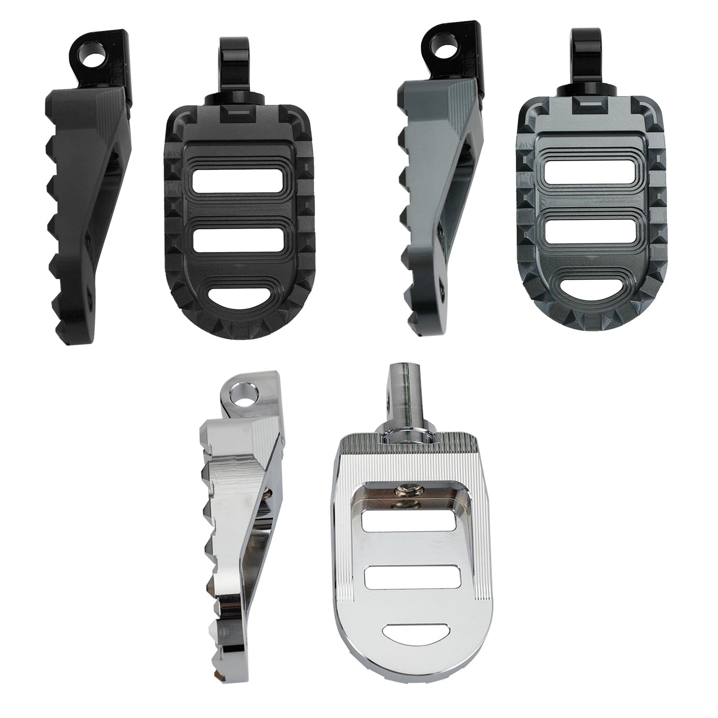 Repose-pieds avant pour Dyna Sportster 883 Electra Glide Road Glide