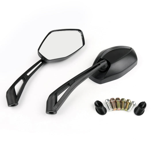 Rétroviseurs latéraux universels pour moto, scooter, vélo de route, 8 mm, 10 mm