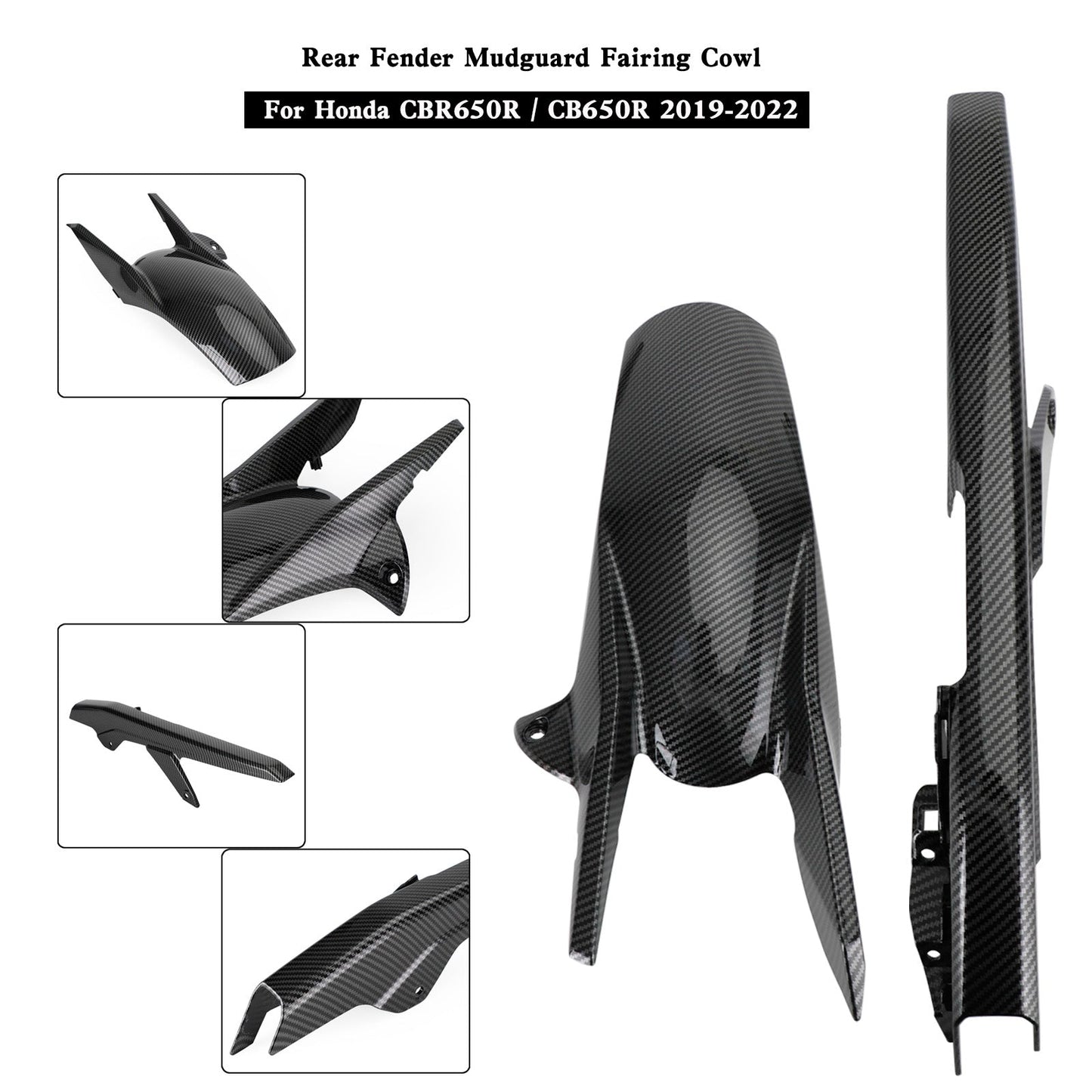 Carénage de garde-boue arrière pour Honda CBR650R CB650R 2019-2022