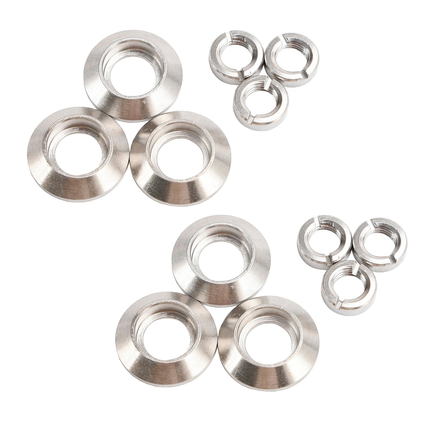 Jeep CJ5 CJ7 CJ8 1972-1986 - Juego de bisel y tuercas para interruptor de tablero de 2 pulgadas para luces y limpiaparabrisas (987911)