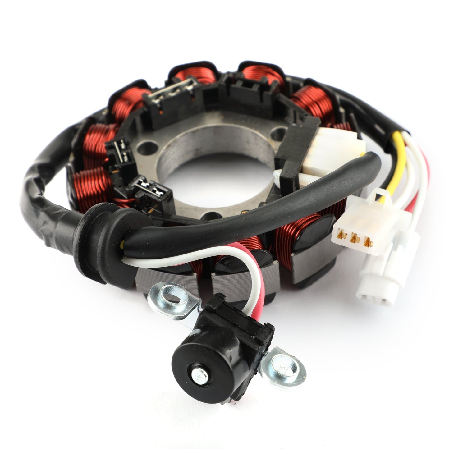 Bobina del estator del alternador para Yamaha TTR110 TT-R110 08-17 5B6-H1410-00 5B6-H1410-01 vía FedEx