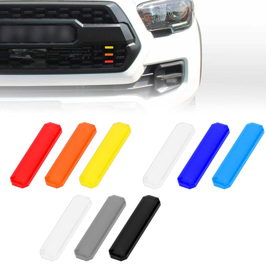 Autocollant de calandre avant tricolore pour Tacoma TRD Pro 2016-2020