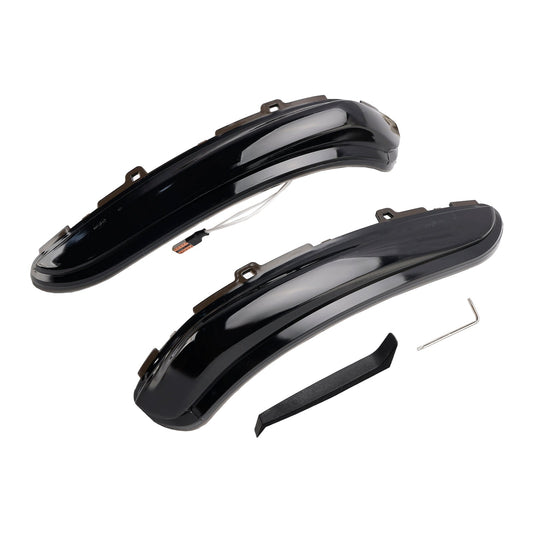 2018-2021 Citroen C4 Cactus facelift Smoked Led Sequential Side Mirror Turn Signal Light 57B1206E
