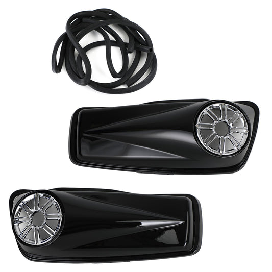 Sacoche de selle TRIPLE 6,5" pour Harley Touring Electra Glide 14-20, couvercle sans haut-parleur