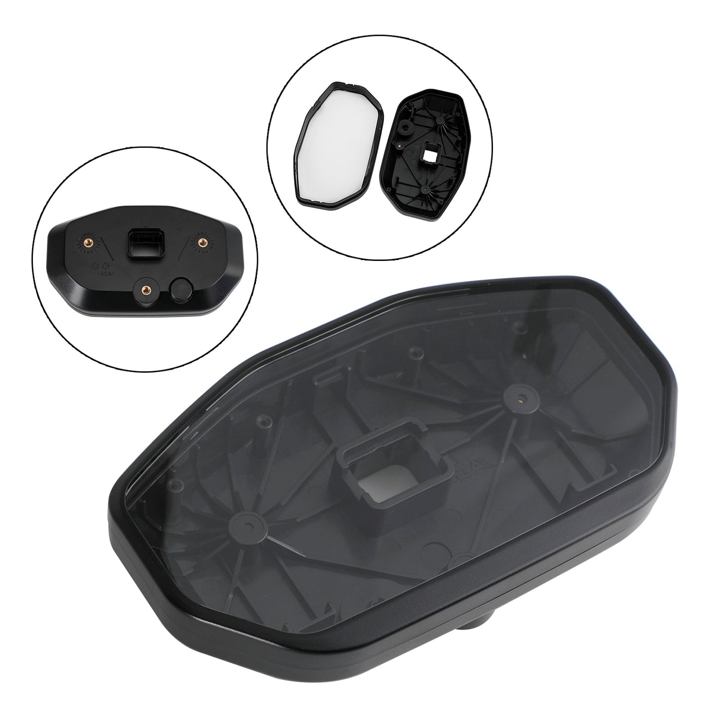 Couvercle de compteur de vitesse pour boîtier de tachymètre, compatible avec Ducati 821, 1200, 939, 797 V2 2018-2017