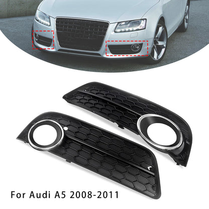 2008-2011 Audi A5 A Pair Of Car Fog Lamp Grilles 8T0 807 682 8T0 807 681