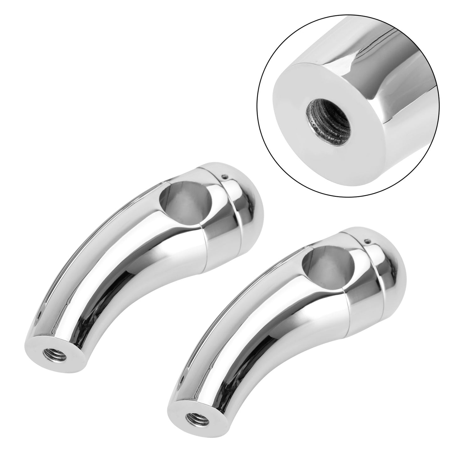 Elevadores de manillar de 3,5" para Yamaha V-Star 650, 110 Custom Classic y Road Star 1600