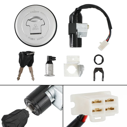 Honda Grom 125 Motrac M2 M3 2014-2015 Ignition Switch Gas Cap + Seat Lock + Keys