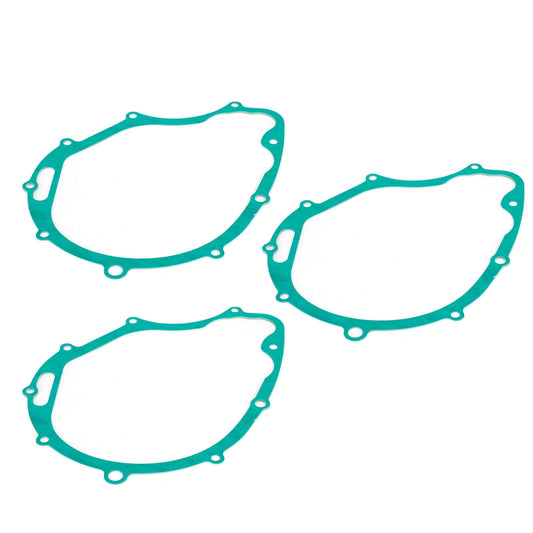 3 juntas de tapa de cárter de motor izquierda para Suzuki ST400V Tempter LS400 650 Savage Boulevard S40 (1986-2019) 11483-24B01-H17