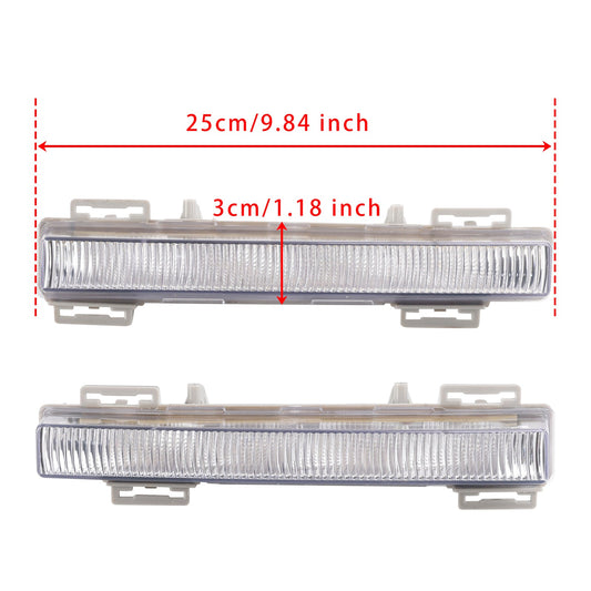 2013-2016 Mercedes Benz W166 GL-Class LH RH Pair Daytime Run Lamp Fog Light A0999065700