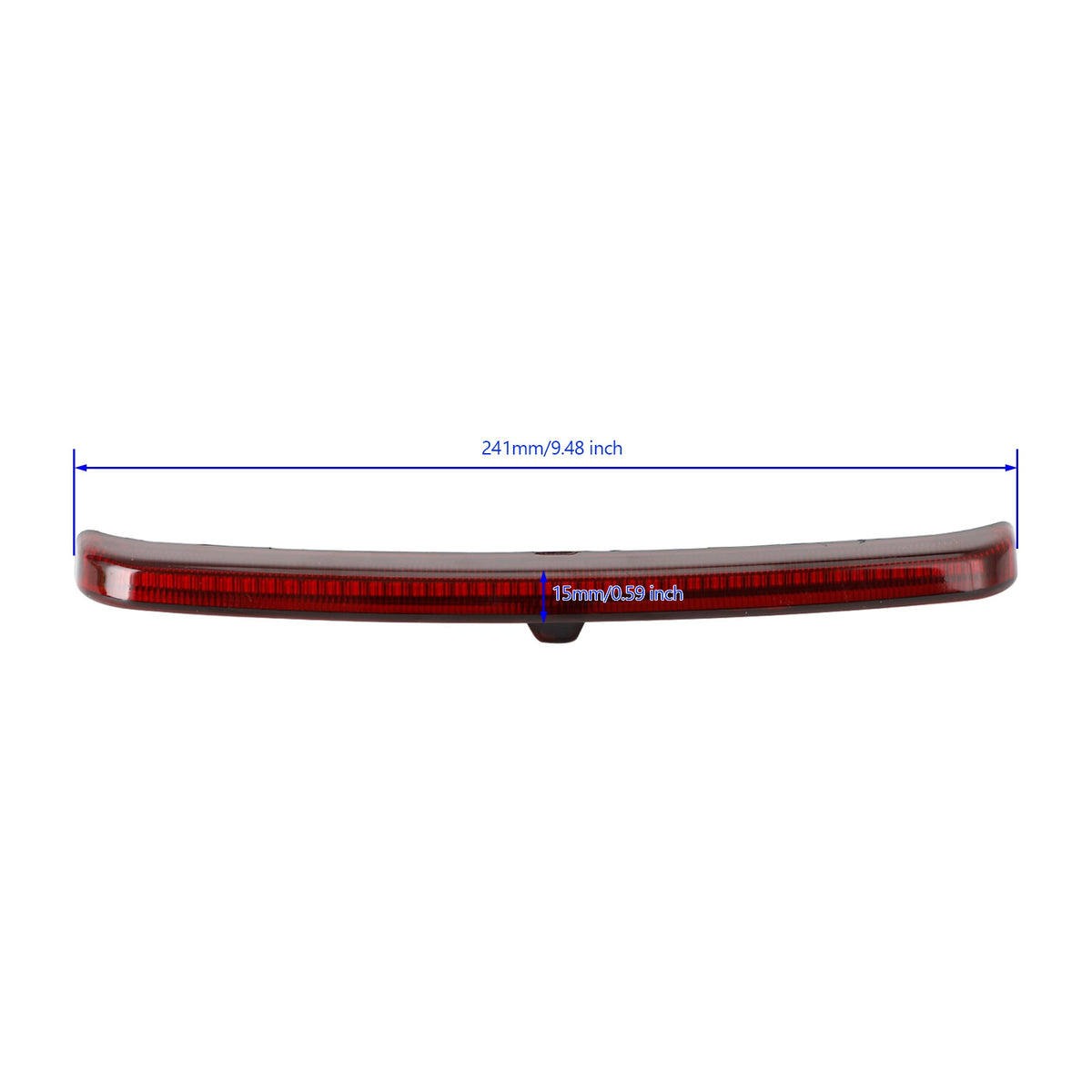 2009-2022 Touring Trike Glide Rear Fender Blades Led Tail Light