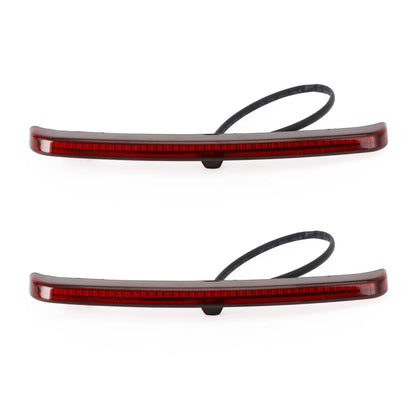 2009-2022 Touring Trike Glide Rear Fender Blades Led Tail Light