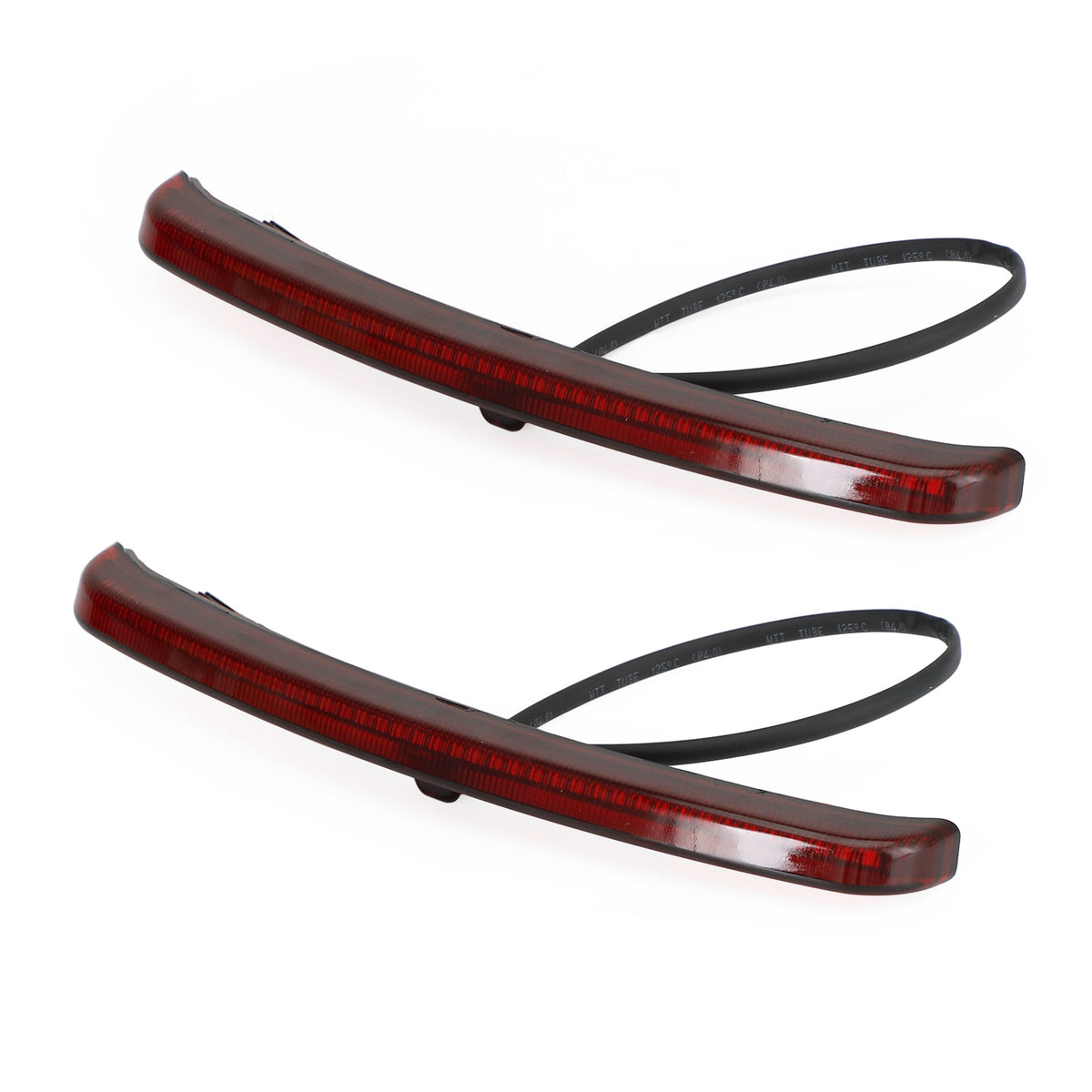2009-2022 Touring Trike Glide Rear Fender Blades Led Tail Light