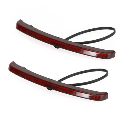 2009-2022 Touring Trike Glide Rear Fender Blades Led Tail Light