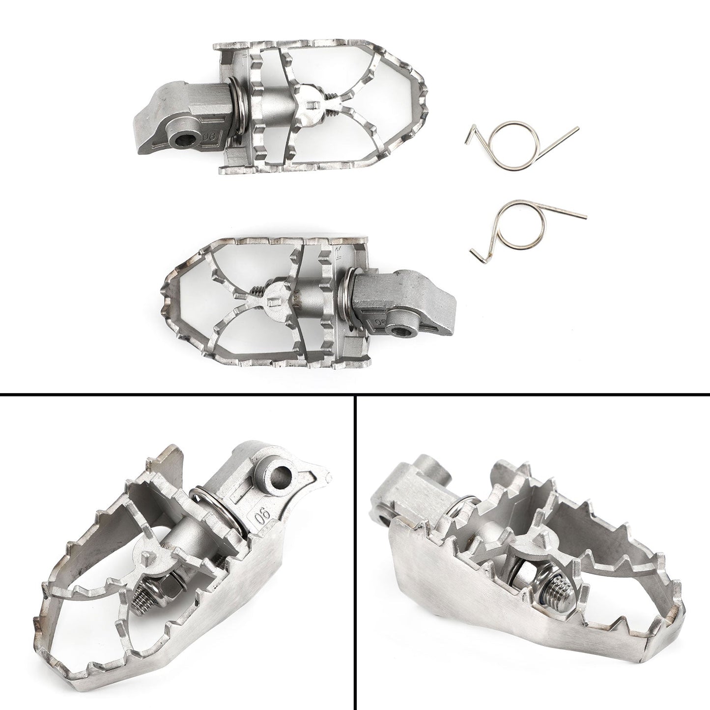 Reposapiés delanteros BMW compatibles con BMW F850GS, F750GS (2017-2021), R1250GS Adventure (19-21), R1200GS GSA (13-19)