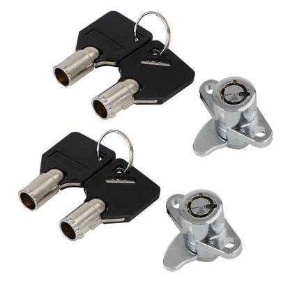 Touring FLH FLT 1993-2013 90686-92 53710-93 53848-00 Saddlebag Lock 4 Keys Kit