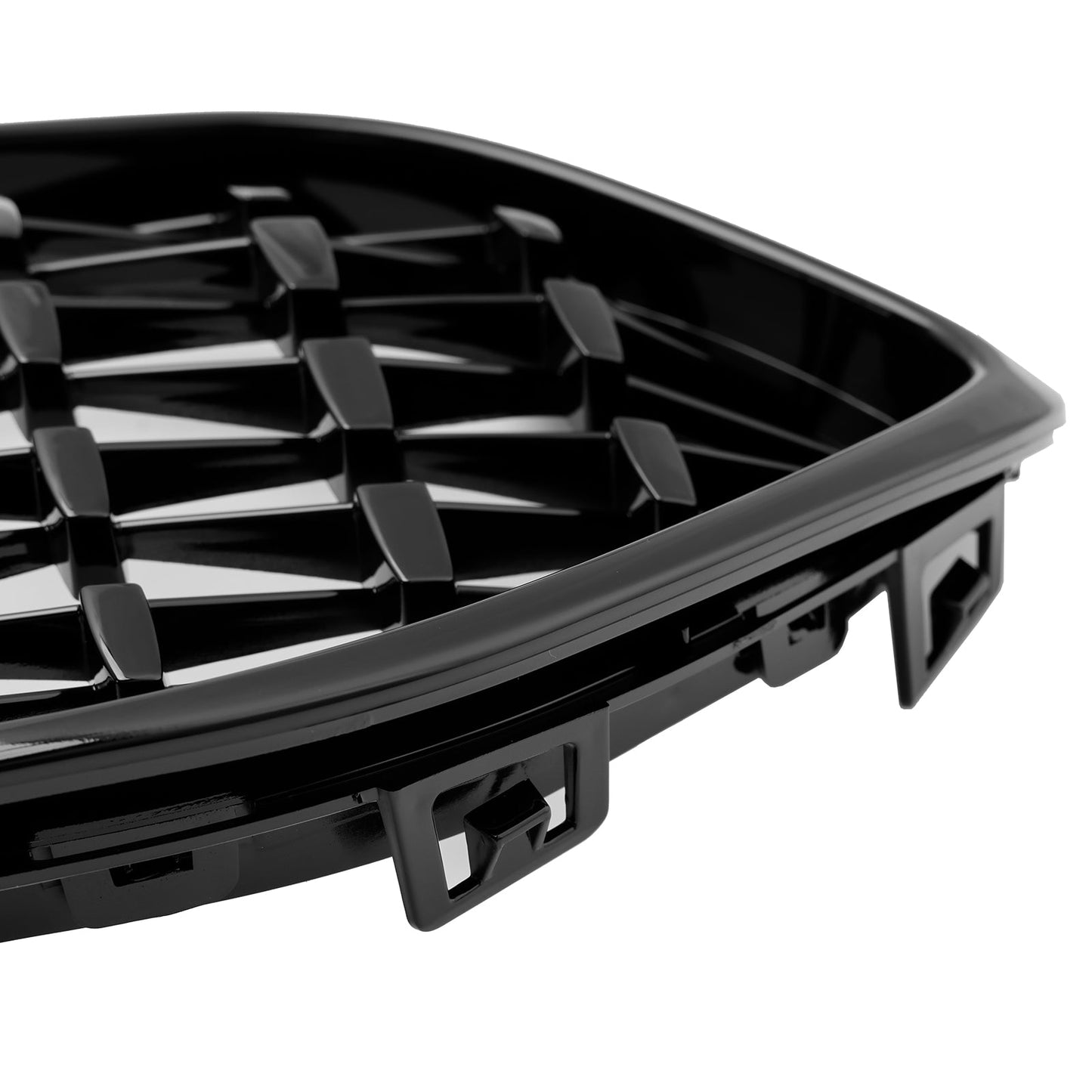 2020-2023 BMW 2 Series Gran Coupe F44 218i/220i/228i xDrive/M235i xDrive Front Bumper Grille Gloss Black Grill