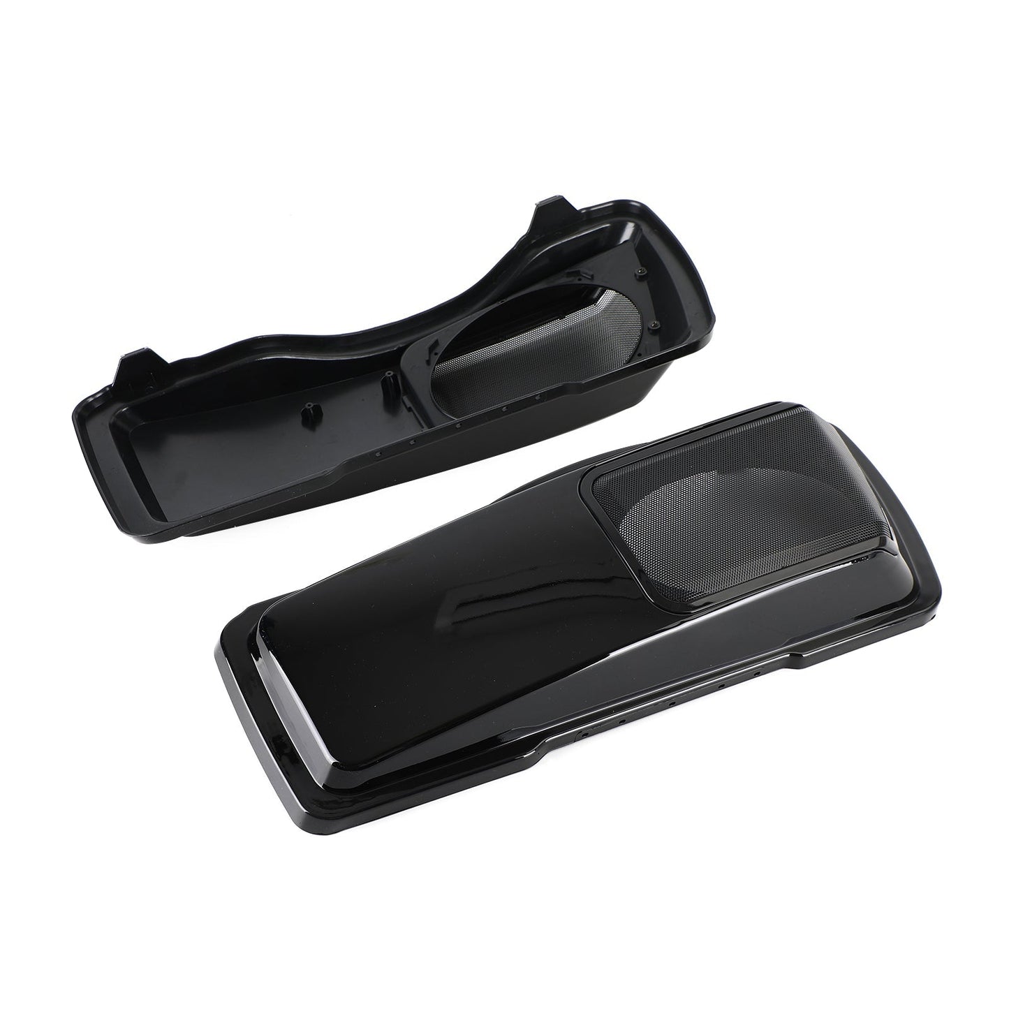 Alforja para altavoces de 6 x 9 pulgadas en negro intenso para Harley Touring (1994-2013)