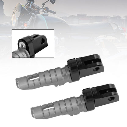Front Footrests Foot Peg fit for INTERCEPTOR 650 2018-2023 Hunter 350 2022-2023