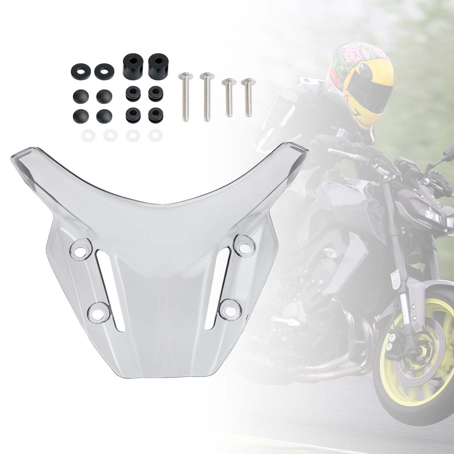 ABS Motorcycle Windshield WindScreen fit for YAMAHA MT-09 MT 09 2021-2023