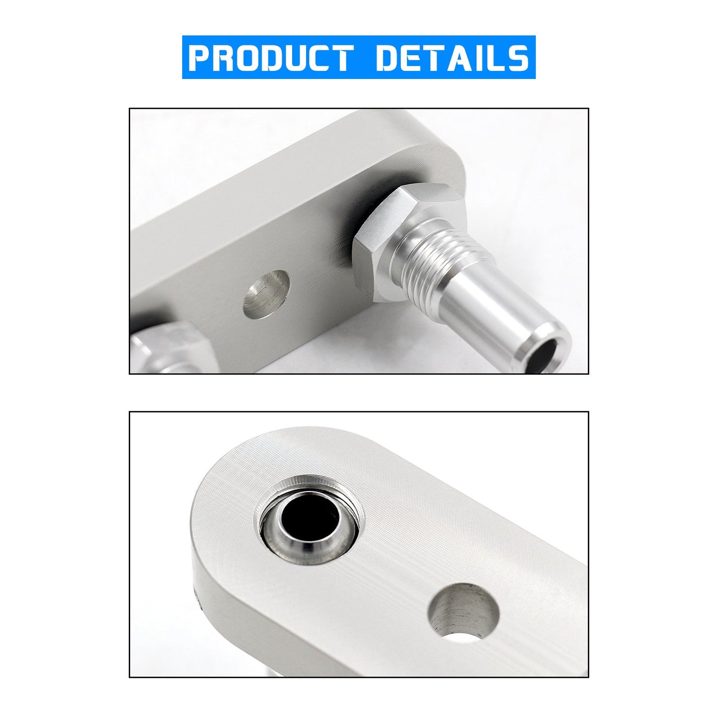 Placa adaptadora de línea de enfriador 6AN, sello de accesorios para transmisión 6L80E, 6L90E y 8L90E