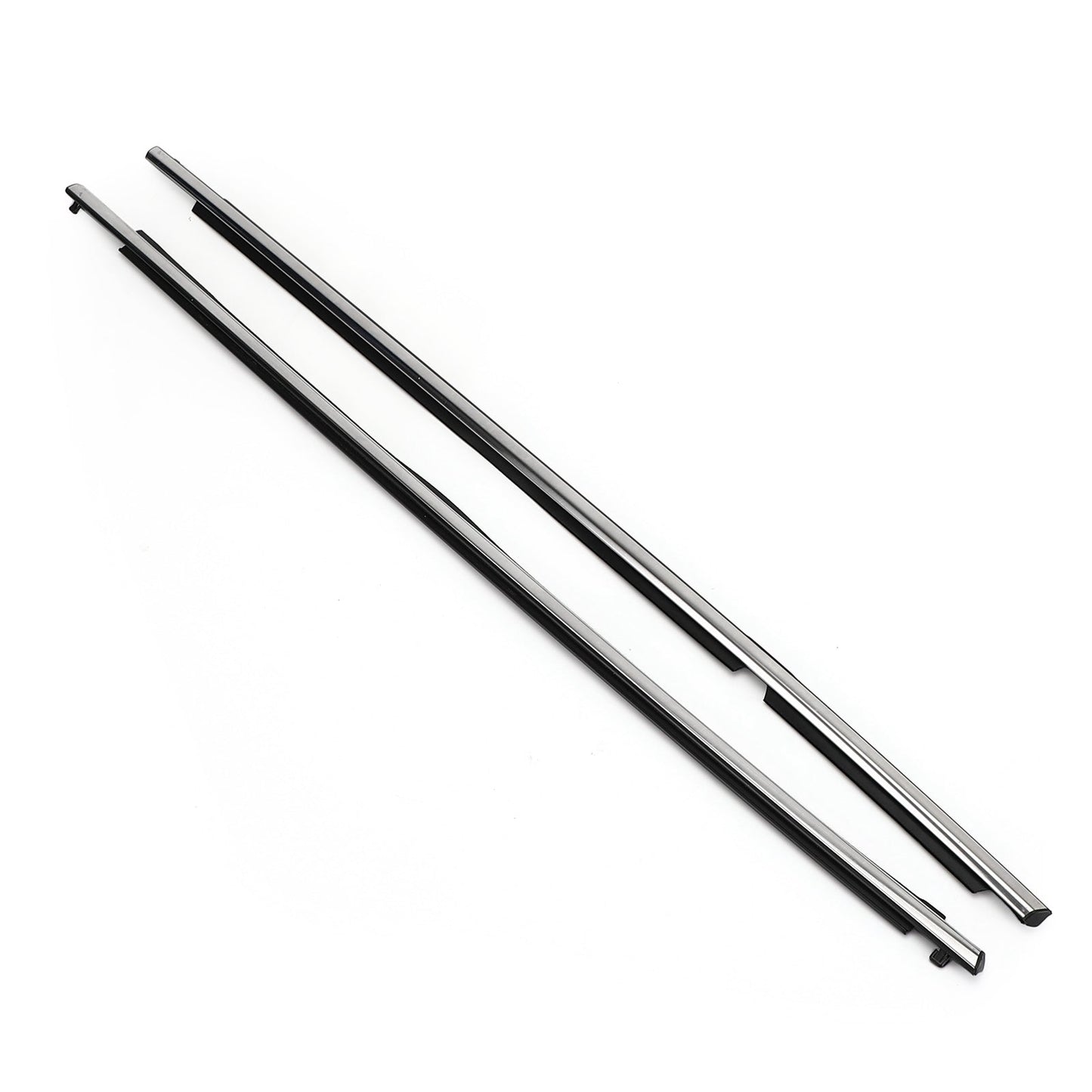 Joint d'étanchéité chromé pour vitres de voiture Toyota RAV4 2014-2019, 4 pièces, 75740-0R040
