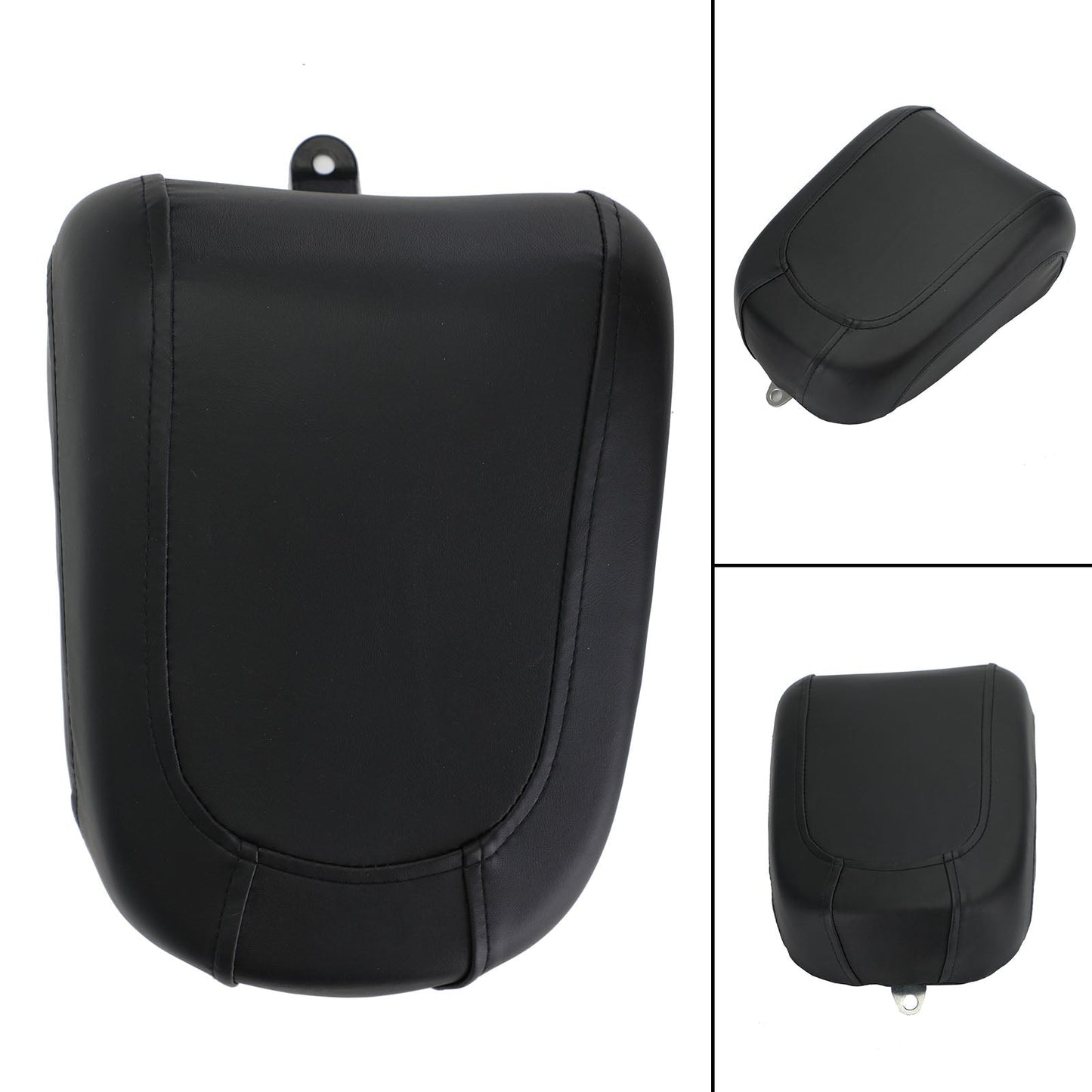Coussin de siège passager arrière noir pour Harley FLSTSB Cross Bones 08-11