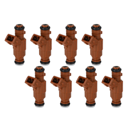8pcs Fuel Injectors 0280156016 fit Mercedes S500 G500 SL500 E500 CLK50 5.0L 4.3L