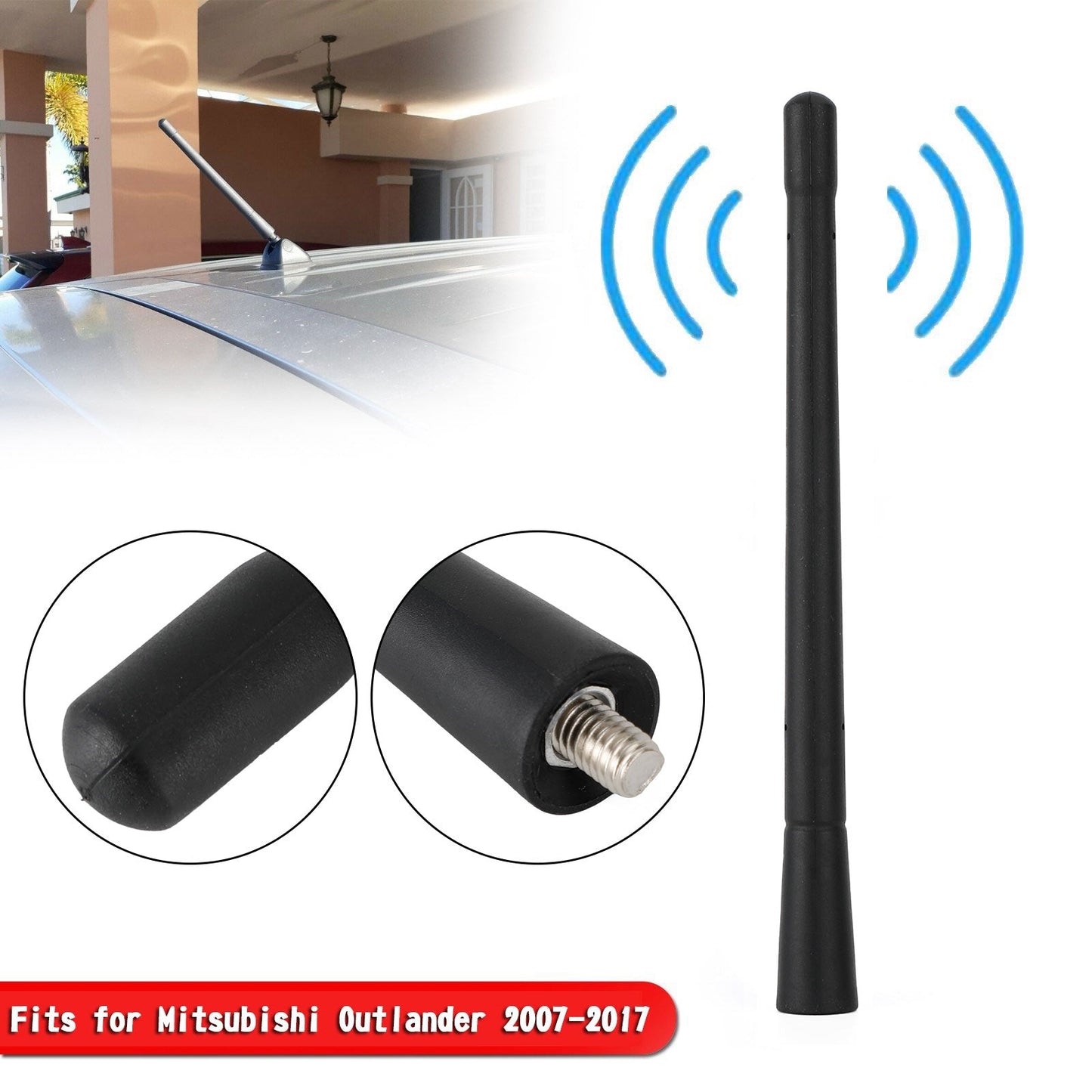 2007-2017 Mitsubishi Outlander 7" Car Antenna Mast AM/FM