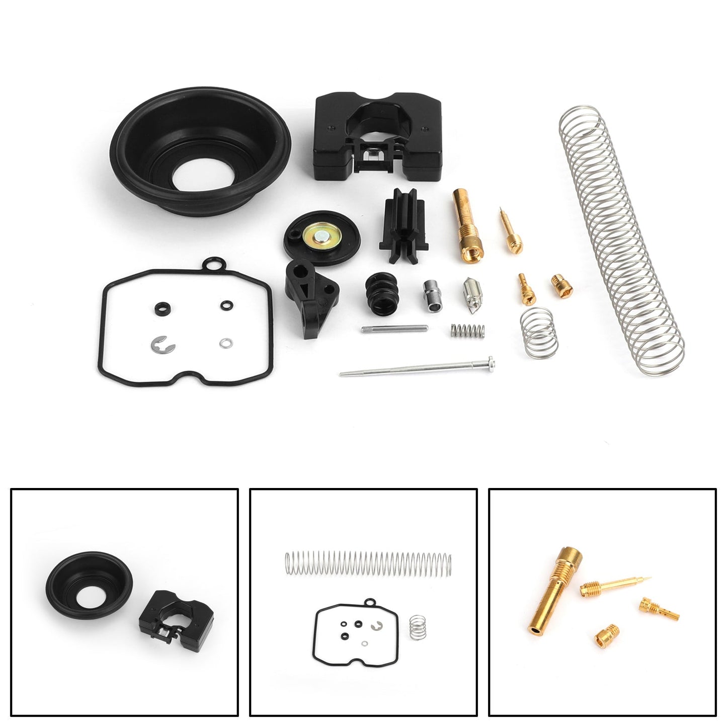 Kit de réparation et de reconstruction de carburateur pour XL 883 XL 1200 CV40 27421-99C 27490-04 CV 40 mm