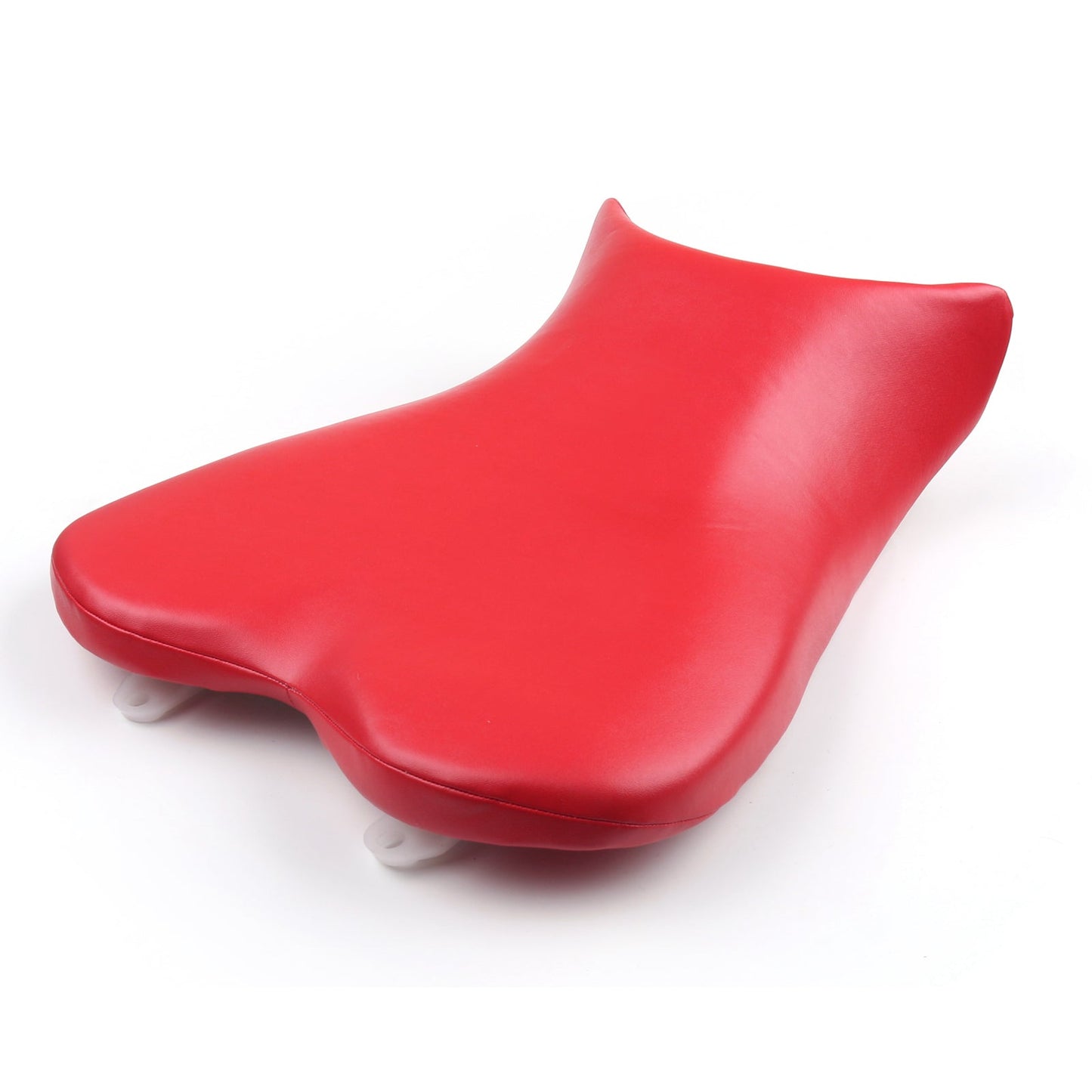 Housse de selle pilote avant en cuir rouge pour Yamaha YZF R1 2009-2011