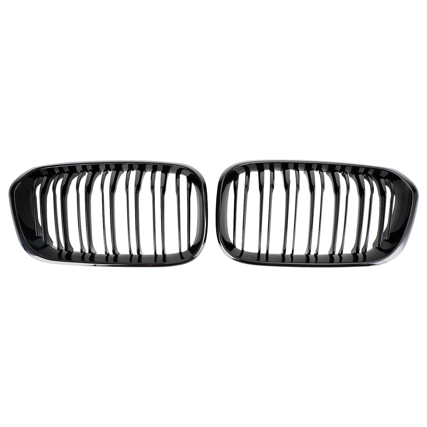 2015-2017 BMW 1 Series F20/F21 116d/118d/120d/118i/125i Front Kidney Grill Gloss Black Grille
