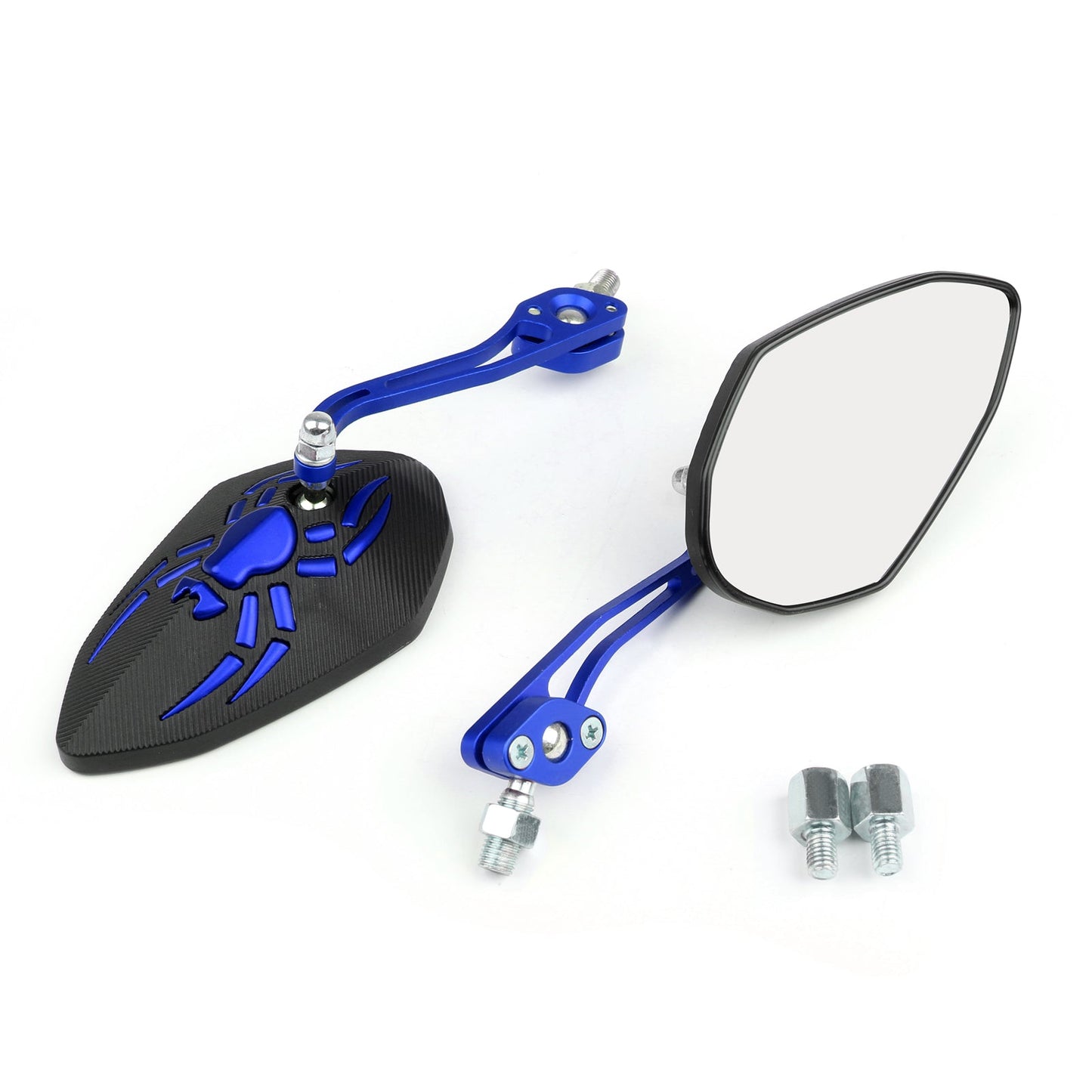 Rétroviseurs latéraux réglables universels pour moto Spider, 8 mm et 10 mm