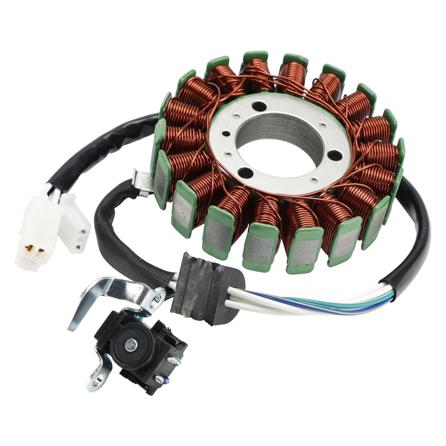 2015-2018 Yamaha YZF R3 R3A YZF-R3 Generator Stator 1WD-H1410-00+Regulator Rectifier 1WD-H1960-00+Gasket Cover