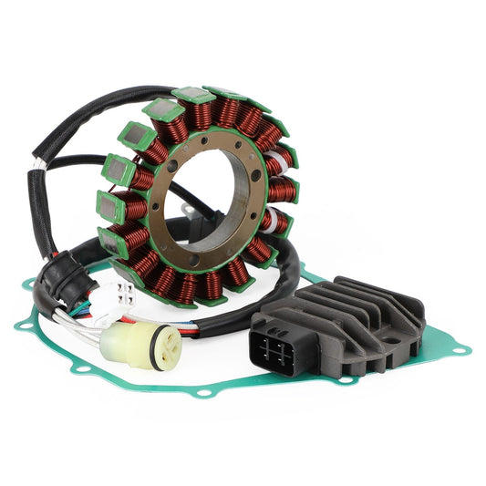 Magneto Coil Stator + Voltage Regulator + Gasket Assy For For Yamaha YFM 400F Kodiak 400 4WD 2000 Assosary