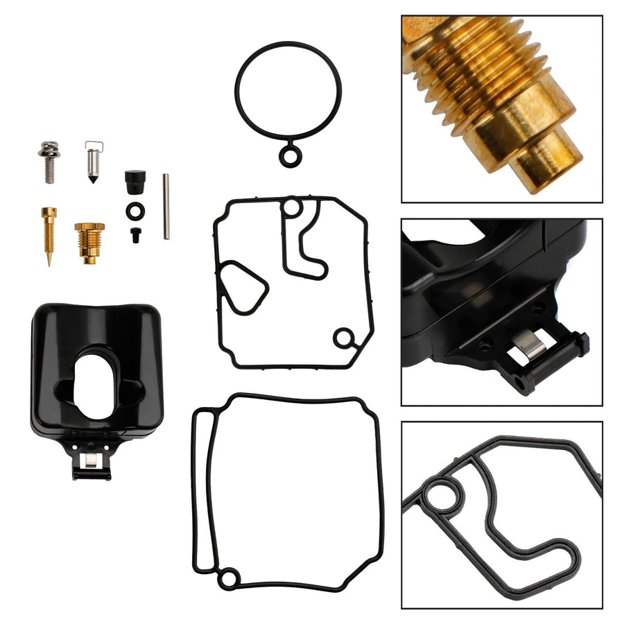 1989-2006 Yamaha 2-Stroke Outboard Engine Motors 50HP 6H4-W0093-02 Carburetor Carb Rebuild Kit fit