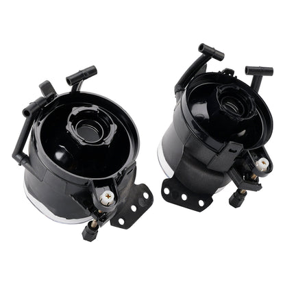 2004-2007 BMW E60 5-Series Pair Front Bumper Fog Light Lamp Bulb Housing