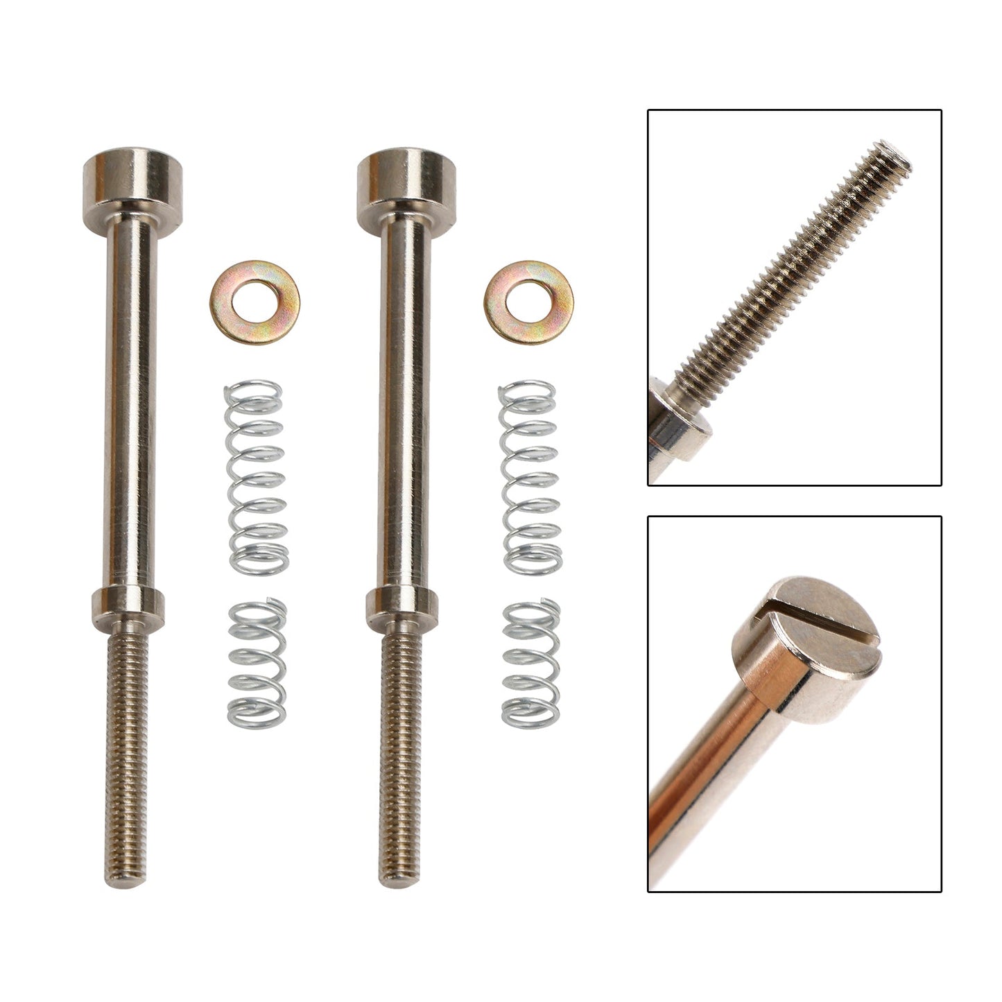 Kit de reconstruction de carburateur 2X pour Big Twin 1990-2006 27006-88, vis de ralenti, bougie d'allumage