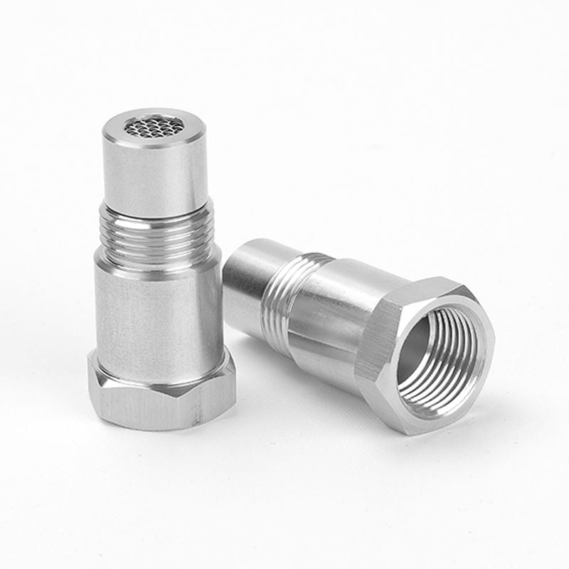 Adaptador espaciador de sensor de O2 (2 unidades, M18 x 1,5) para luz de verificación del motor CEL de oxígeno 