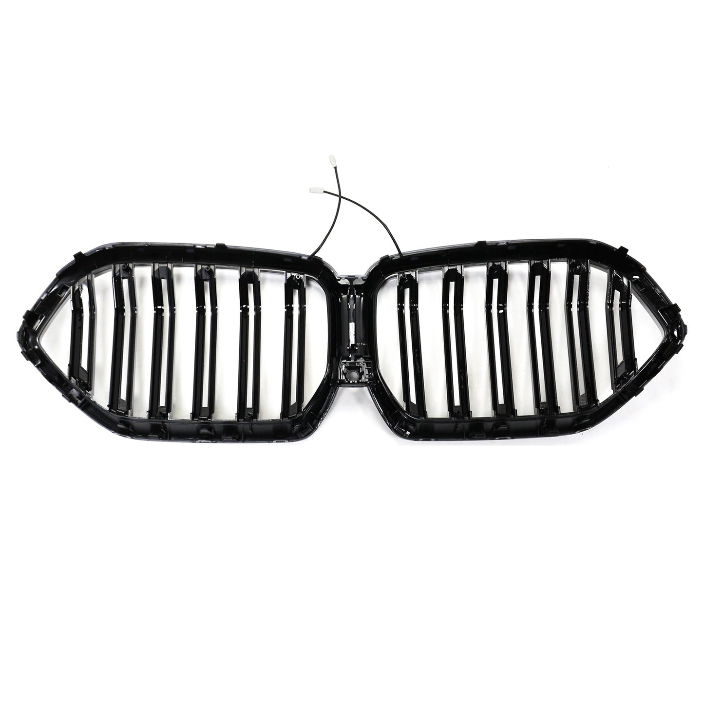 2023-2025 BMW X6 G06 M60i Double Slat Front Bumper Grille W/Camera Hole