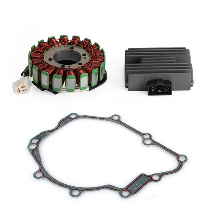 Magneto Stator 5SL8141-0000+Voltage Rectifier 5SL819600000+Gasket 5SL154510000 Fit Yamaha YZF R6 YZF600