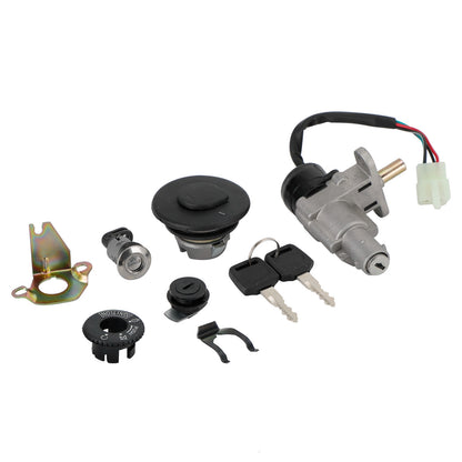 GY6 50 70 90 110 125 150 CC Scooters Ignition Key Switch Tank Cap Seat Lock Set