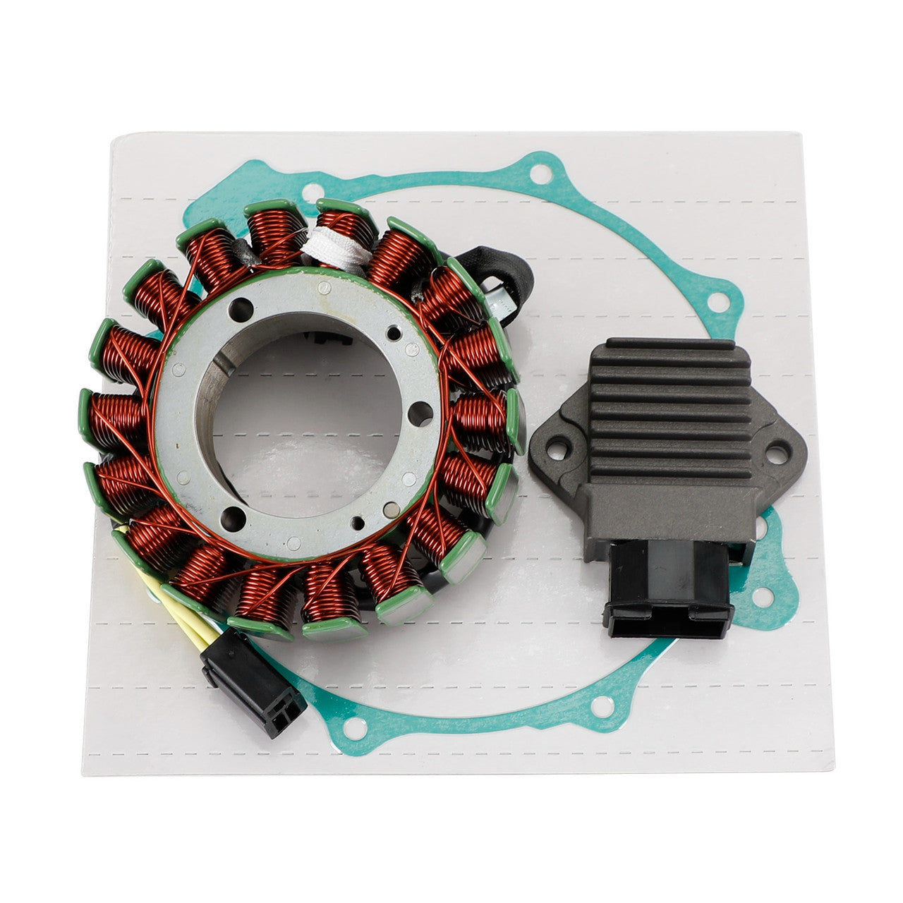 1999-2002 Honda XL 1000 XL1000V Varadero Magneto Stator 31120-MBT-611+Voltage Rectifier 31600-MV4-000+Gasket