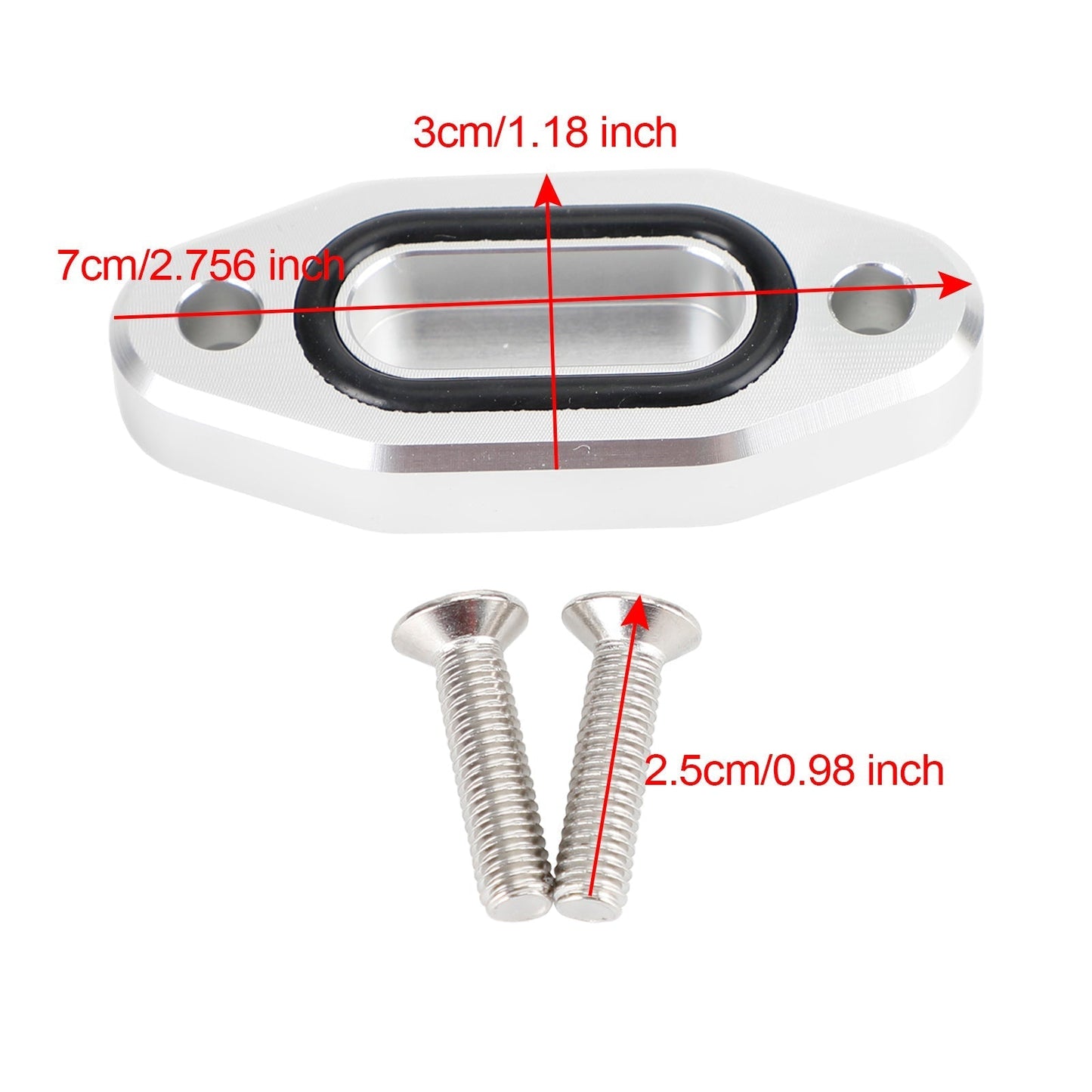 Placa de bloqueo del enfriador de aceite LS1 LSX LS3 LS6 4.8L 5.3 5.7 LS 1997-2003