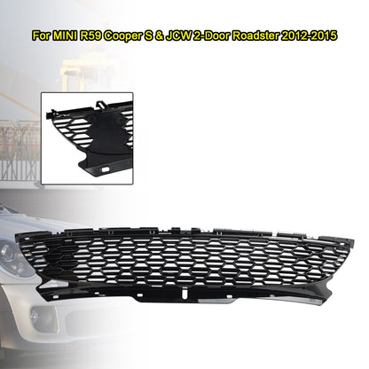 2007.06-2015 Mini Cooper S R55 R56 R57 R58 R59 JCW Style Gloss Black Front Bumper Grill Grille