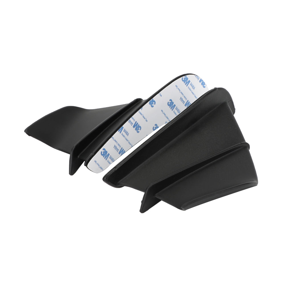 Black Side Winglet Wind Fin Spoiler Trim Cover